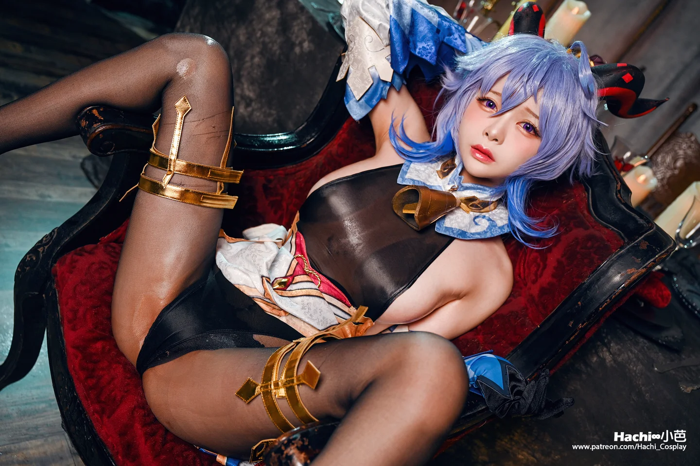 Hachi小芭 - Ganyu(甘雨) [15P-45MB] tg@simisebaisi 【丝足阁】006.webp